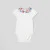 Toddler girl short-sleeved bodysuit