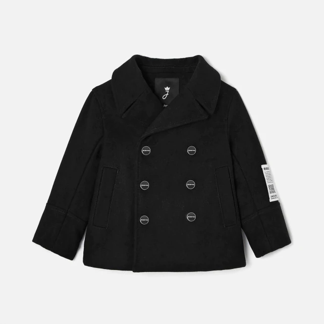 Model Wardrobe unisex peacoat