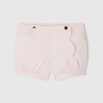 Baby girl twill shorts