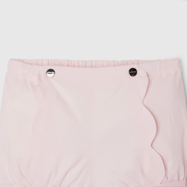 Baby girl twill shorts