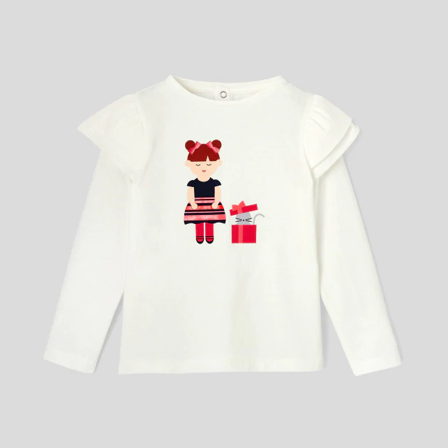 Girl long-sleeve t-shirt