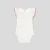 Toddler girl bodysuit with ruffled sleeves