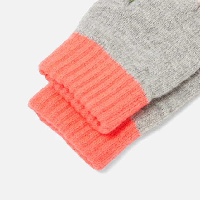 Girl colour block gloves