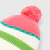 Girl colour block hat