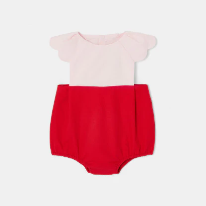 Baby girl colour block bloomers