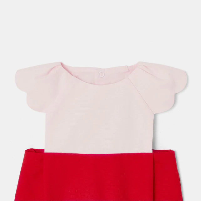 Baby girl colour block bloomers