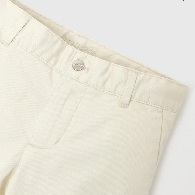 Boy slacks style Bermuda shorts