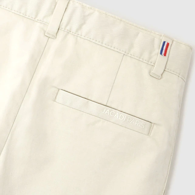 Boy slacks style Bermuda shorts