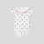 Toddler girl short-sleeved bodysuit