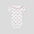 Toddler girl short-sleeved bodysuit