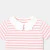 Girl striped polo shirt