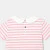 Girl striped polo shirt