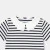 Girl striped polo shirt