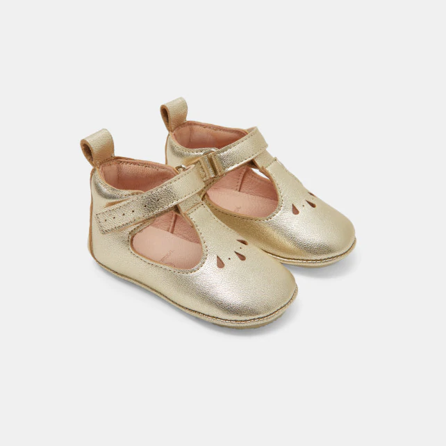 Baby girl flexible t-bar shoes