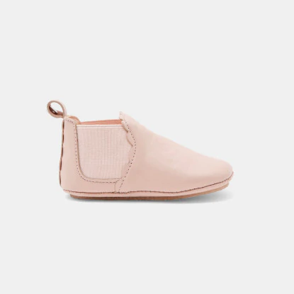 Soft baby girl booties