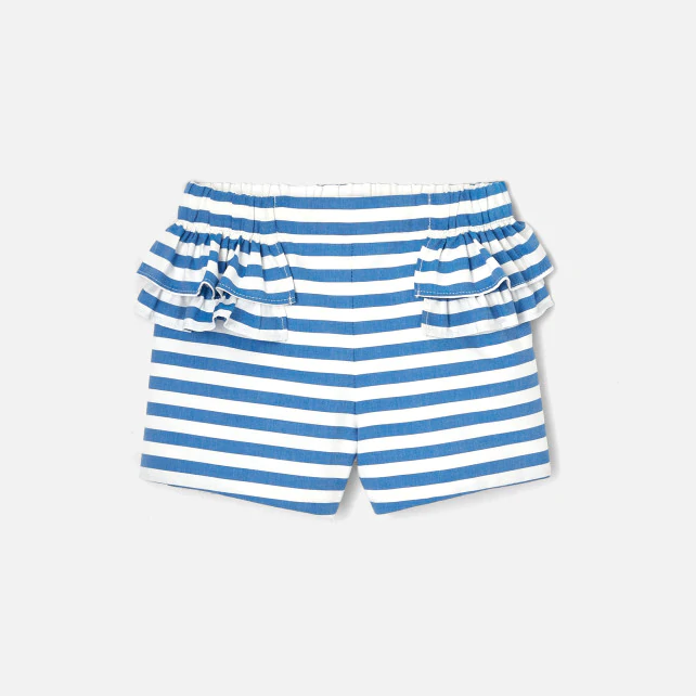 Toddler girl striped shorts