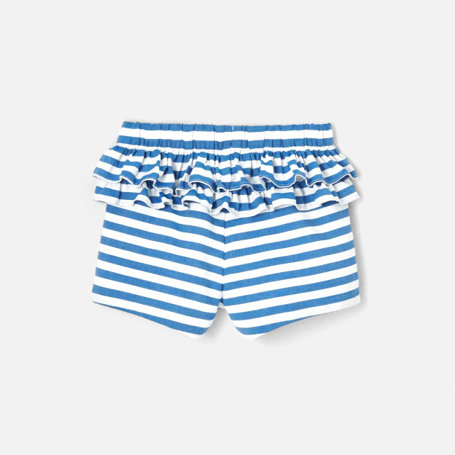 Toddler girl striped shorts