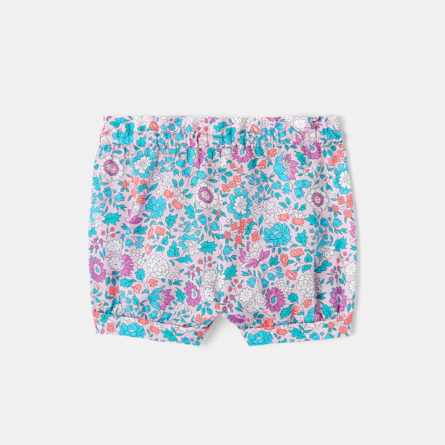 Toddler girl Liberty print shorts