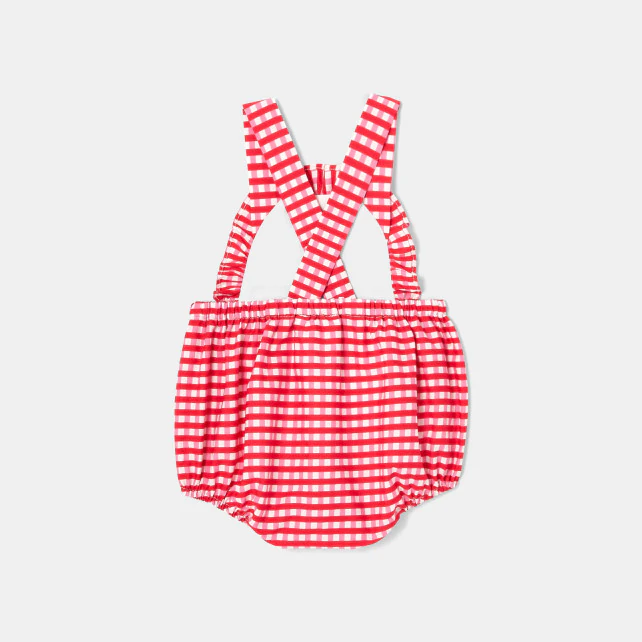 Baby girl gingham bloomers