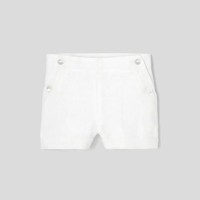 Toddler boy drop front shorts