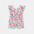 Toddler girl Liberty print onesie