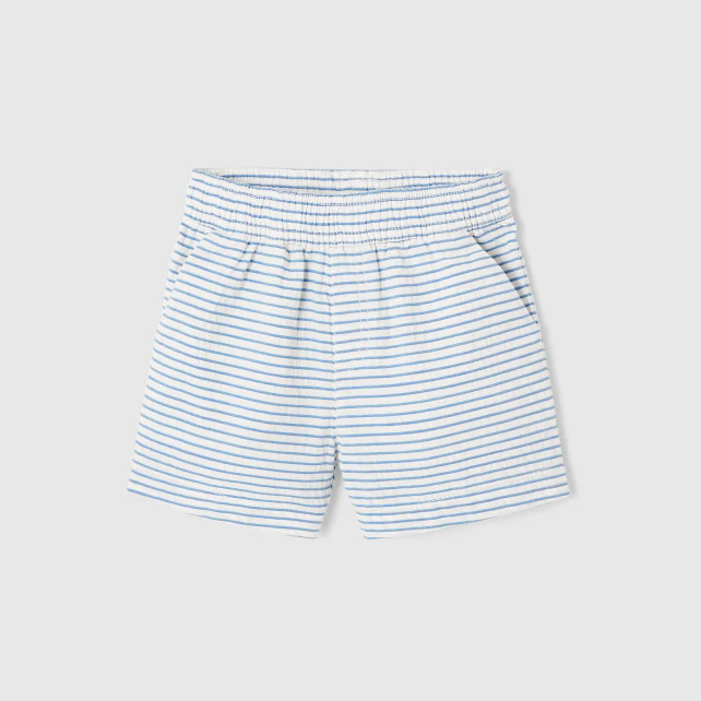 Toddler boy striped shorts