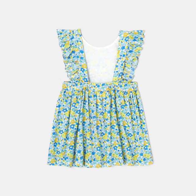 Toddler girl Liberty print dress