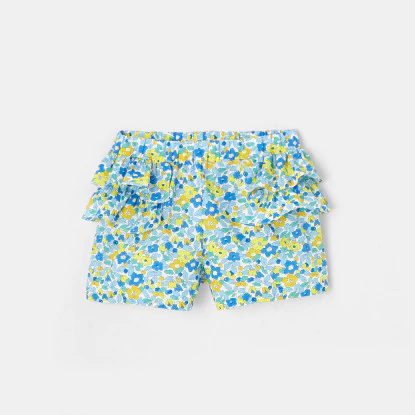 Toddler girl Liberty print shorts