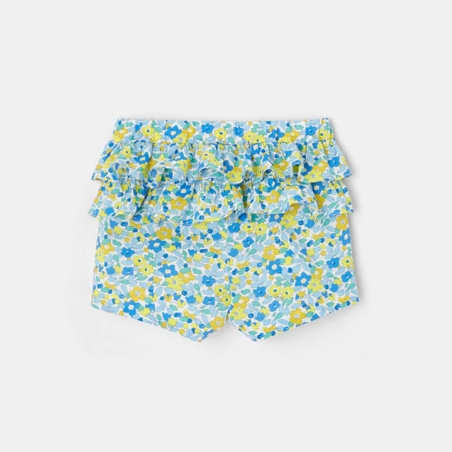 Toddler girl Liberty print shorts