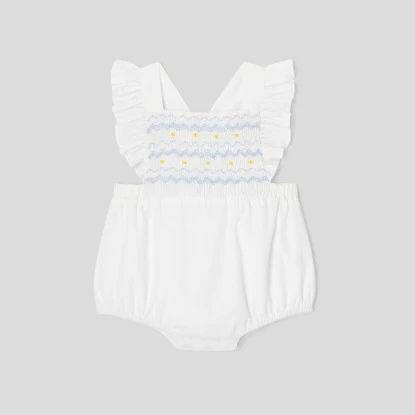 Baby girl smocked bloomers