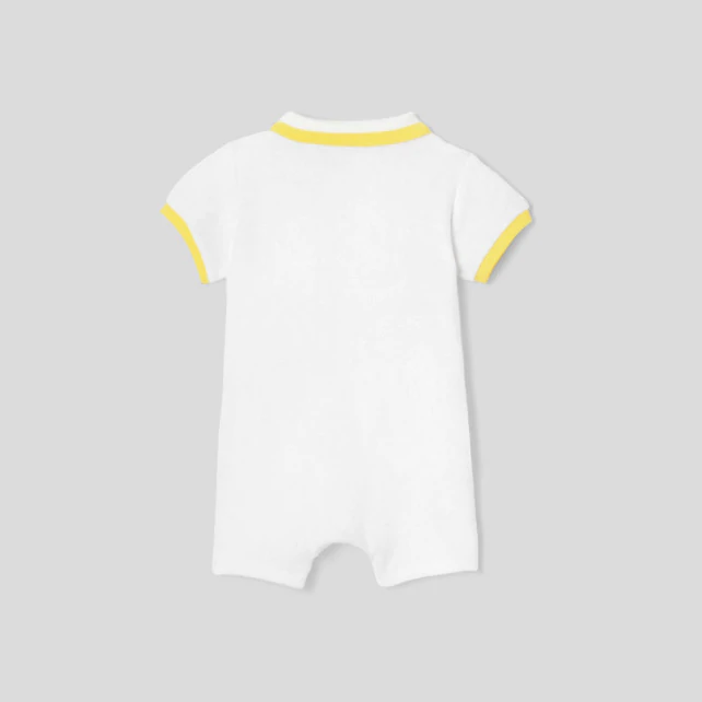 Baby boy terry onesie shorts