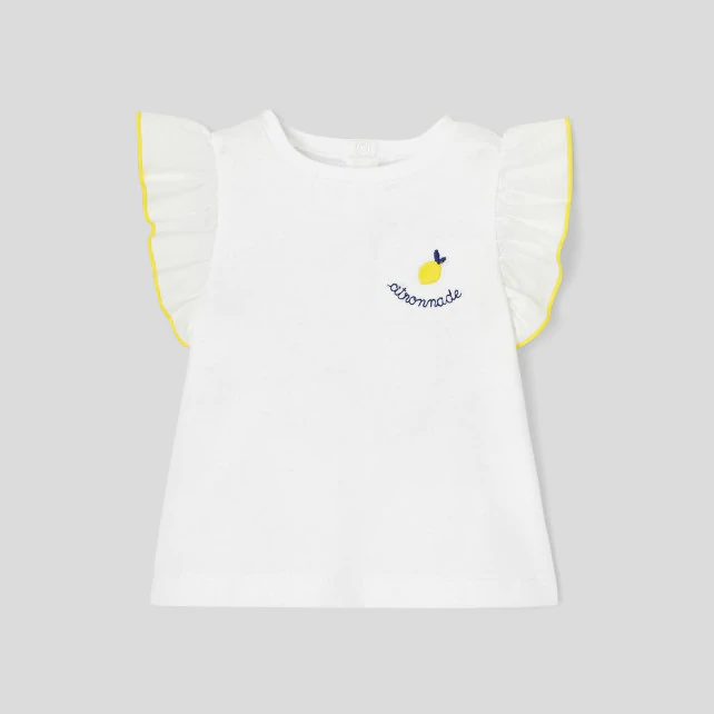 Toddler girl short-sleeved t-shirt