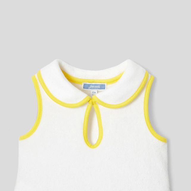 Toddler girl terry dress