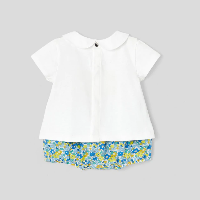 Baby girl Liberty shorts ensemble