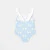 Toddler girl swimsuit with dragonfly pattern