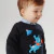 Toddler boy Intarsia dog jumper