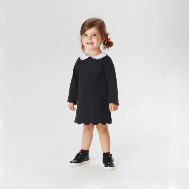 Toddler girl fleece dress