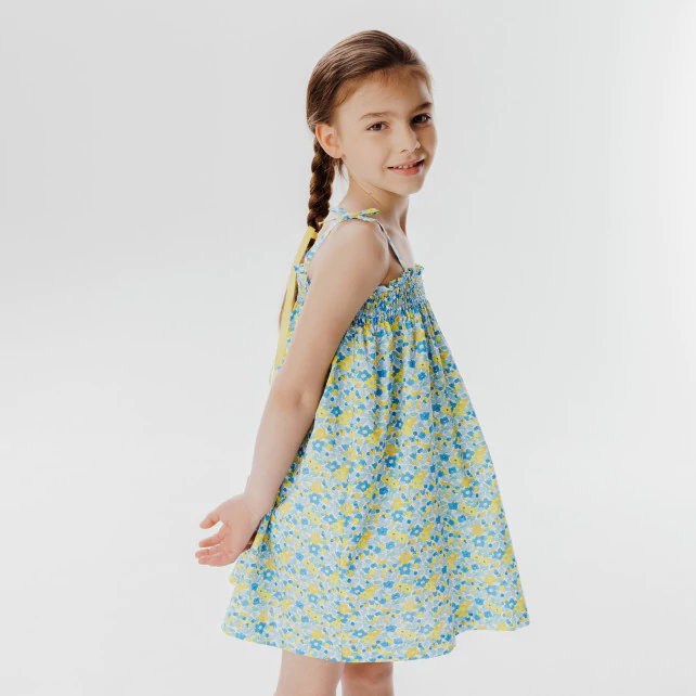 Girl Liberty print dress