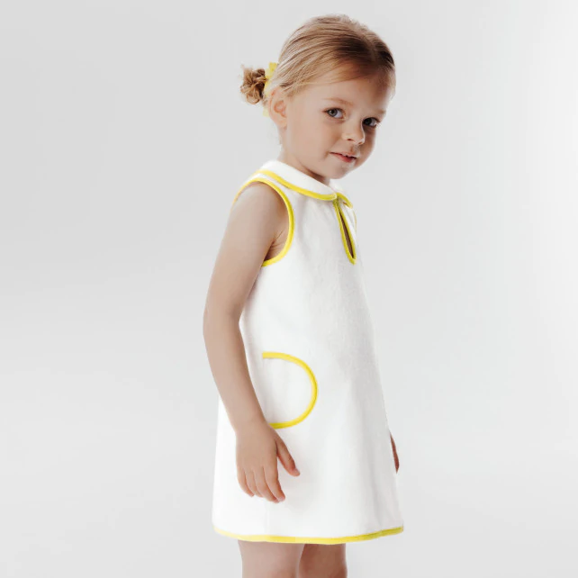 Toddler girl terry dress