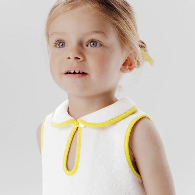 Toddler girl terry dress