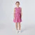 Girl origami pleated dress