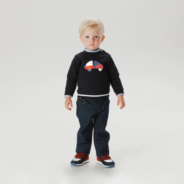 Toddler boy fleece sweatshirt