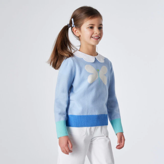 Girl cashmere jumper