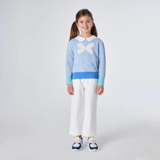 Girl cashmere jumper