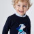 Toddler boy Intarsia motif jumper