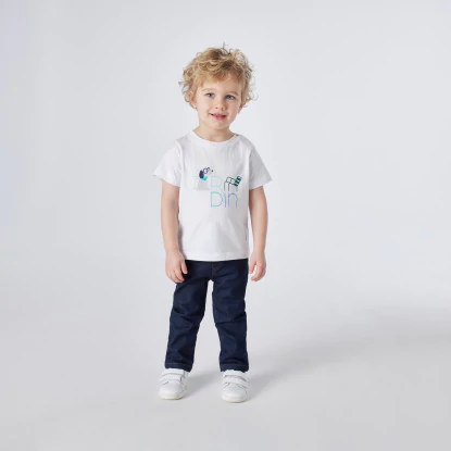 Toddler boy short-sleeved t-shirt