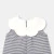 Toddler girl striped formal dress