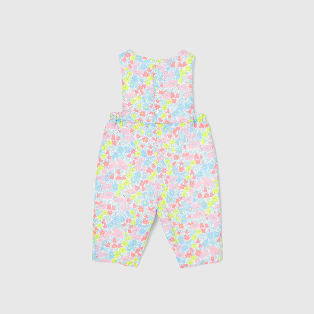 Baby girl Liberty fabric onesie