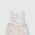 Baby girl Liberty fabric onesie