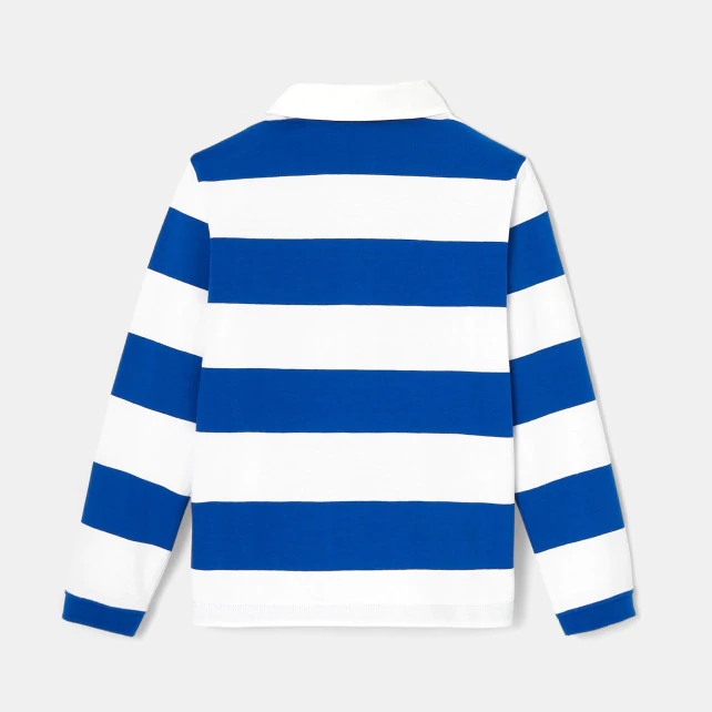 Boy long-sleeve polo shirt